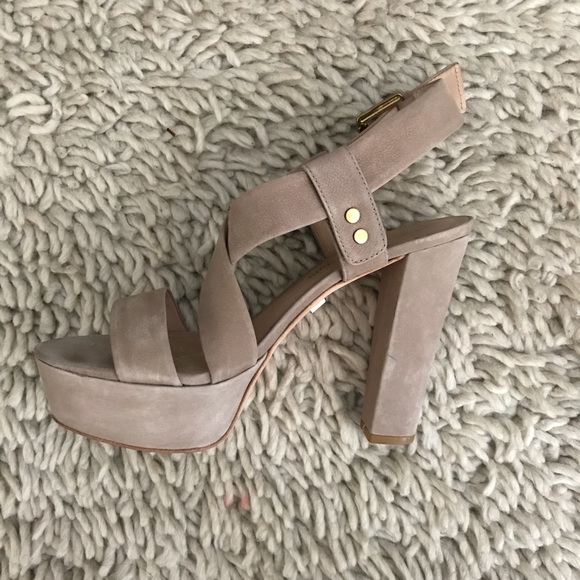 Pour La Victoire Platform Sandals sz 7.5 - Picture 4 of 4
